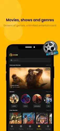 sony-e Movies and shows